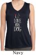 I Love My Dog Ladies Sleeveless Moisture Wicking Shirt