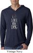I Love My Dog Lightweight Hoodie Shirt