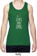 I Love My Dog Mens Moisture Wicking Tanktop