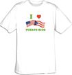 I LOVE PUERTO RICO Puerto Rican T-shirt