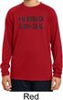 I'm Kind Of A Big Deal Black Print Kids Dry Wicking Long Sleeve Shirt