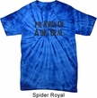 I'm Kind Of A Big Deal Black Print Spider Tie Dye Shirt