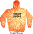 I'm Kind Of A Big Deal Black Print Tie Dye Hoodie