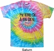I'm Kind Of A Big Deal Black Print Tie Dye Shirt