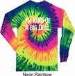 I'm Kind Of A Big Deal White Print Long Sleeve Tie Dye Shirt