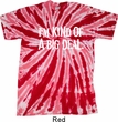 I'm Kind Of A Big Deal White Print Twist Tie Dye Shirt
