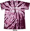I'm Kind Of A Big Deal White Print Twist Tie Dye Shirt