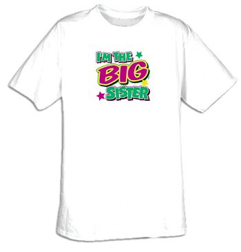 I'm The Big Sister Youth Kids T-shirt Tee Shirt
