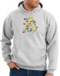 I'm With Stupid Hoodie Sweatshirt - Funny Two Ways Adult Ash Hoody