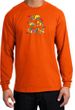 I'm With Stupid Long Sleeve Shirt - Funny Two Ways Orange T-Shirt