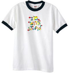 I'm With Stupid Ringer T-Shirt - Funny Two Ways Adult White/Black Tee I'm With Stupid Ringer T-Shirt - Funny Two Ways Adult White/Black Tee
