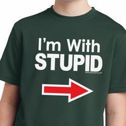 I'm With Stupid T-shirts