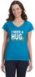 I Need A Huge Amount Of Social Distancing Ladies Fit V-Neck T-Shirt