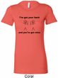 I've Got Your Back Ladies Longer Length Shirt