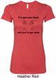 I've Got Your Back Ladies Longer Length Shirt