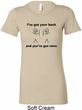 I've Got Your Back Ladies Longer Length Shirt