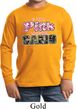 I Wear Pink Under My Camo Kids Long Sleeve Shirt