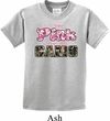 I Wear Pink Under My Camo Kids Shirt