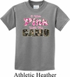 I Wear Pink Under My Camo Kids Shirt