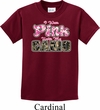 I Wear Pink Under My Camo Kids Shirt
