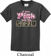 I Wear Pink Under My Camo Kids Shirt