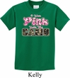 I Wear Pink Under My Camo Kids Shirt