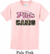 I Wear Pink Under My Camo Kids Shirt