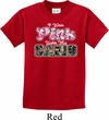 I Wear Pink Under My Camo Kids Shirt