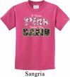 I Wear Pink Under My Camo Kids Shirt