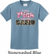 I Wear Pink Under My Camo Kids Shirt
