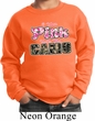 I Wear Pink Under My Camo Kids Sweat Shirt