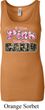 I Wear Pink Under My Camo Ladies Longer Length Tank Top