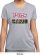 I Wear Pink Under My Camo Ladies Moisture Wicking Shirt