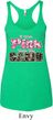 I Wear Pink Under My Camo Ladies Tri Blend Racerback Tank Top