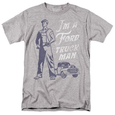 I'm a Ford Truck Man Men's T-shirt - Heather Grey