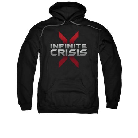 Infinite Crisis Hoodie Logo Black Sweatshirt Hoody