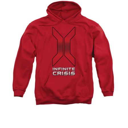 Infinite Crisis Hoodie Title Red Sweatshirt Hoody