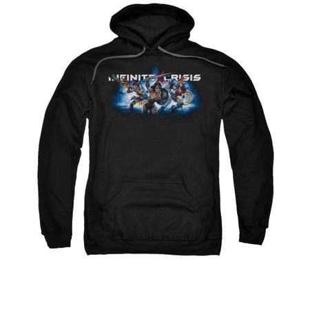 Infinite Crisis Hoodie Wonder Woman Black Sweatshirt Hoody