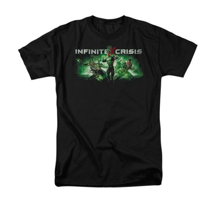Infinite Crisis Shirt Green Lantern Black T-Shirt