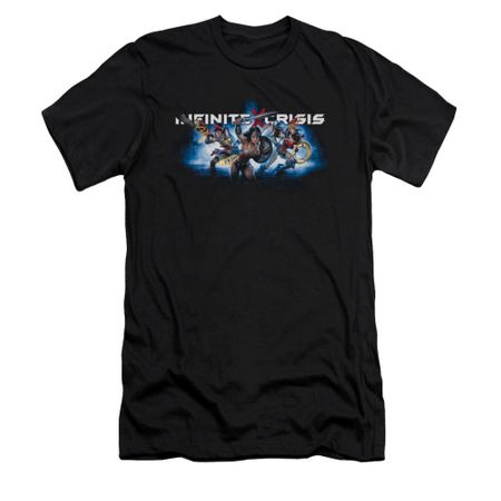 Infinite Crisis Shirt Slim Fit Wonder Woman Black T-Shirt