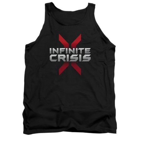 Infinite Crisis Shirt Tank Top Logo Black Tanktop