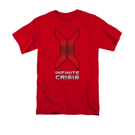 Infinite Crisis Shirt Title Red T-Shirt