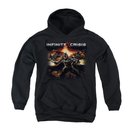 Infinite Crisis Youth Hoodie Batman Black Kids Hoody