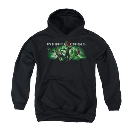 Infinite Crisis Youth Hoodie Green Lantern Black Kids Hoody