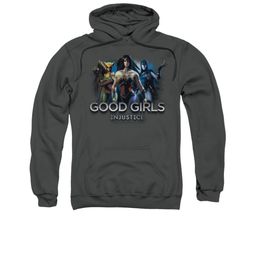 Injustice Gods Among Us Hoodie Good Girls Charcoal Sweatshirt Hoody Injustice Gods Among Us Hoodie Good Girls Charcoal Sweatshirt Hoody
