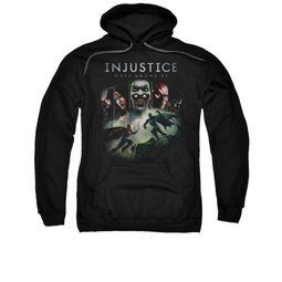 Injustice Gods Among Us Hoodie Superman VS Batman Black Sweatshirt Hoody