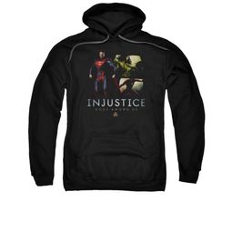 Injustice Gods Among Us Hoodie Supermans Revenge Black Sweatshirt Hoody