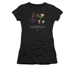 Injustice Gods Among Us Shirt Juniors Supermans Revenge Black T-Shirt