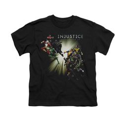 Injustice Gods Among Us Shirt Kids Good VS Evil Black T-Shirt