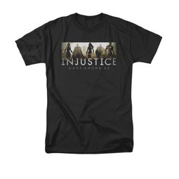 Injustice Gods Among Us Shirt Logo Black T-Shirt Injustice Gods Among Us Shirt Logo Black T-Shirt